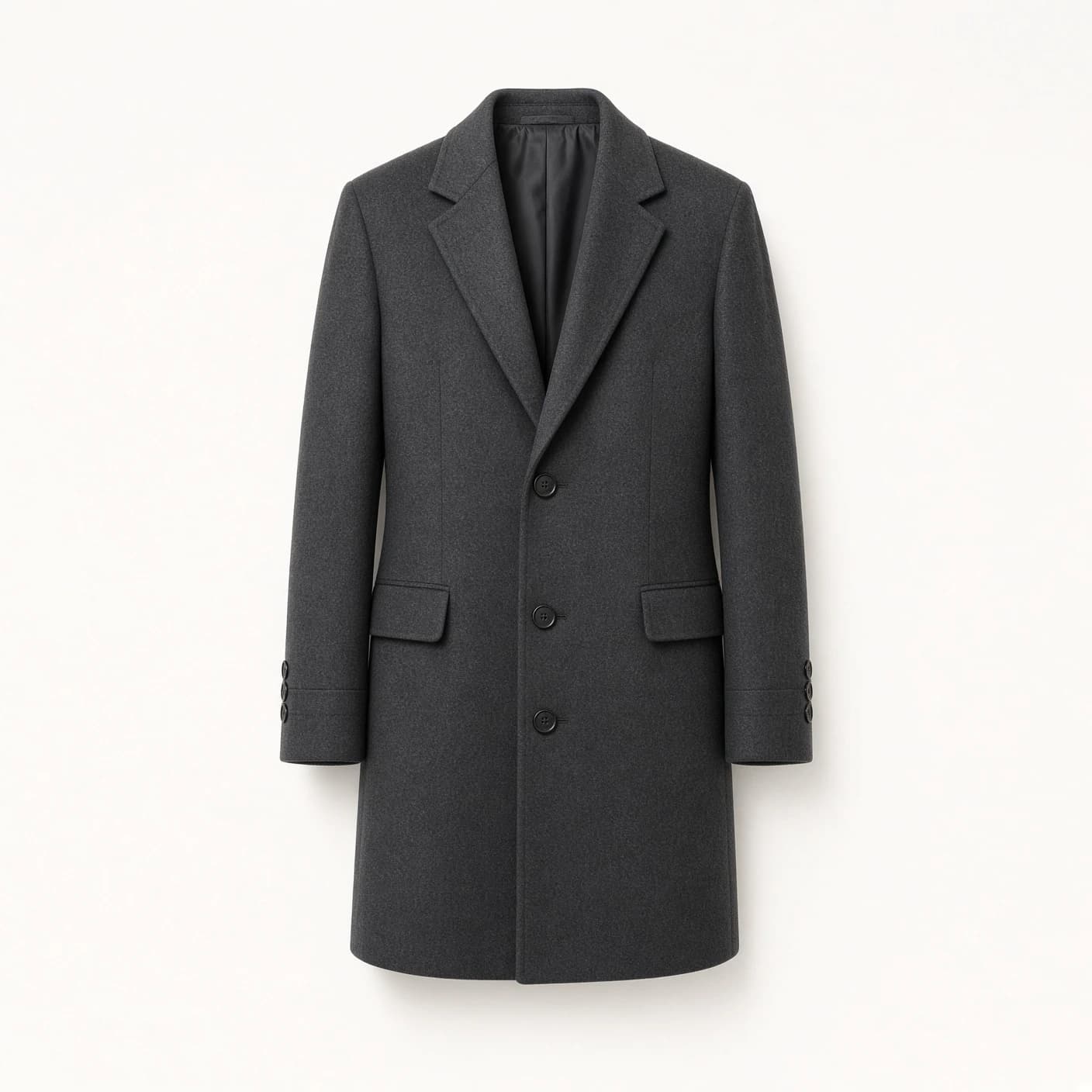 Wren Wool-Blend Overcoat